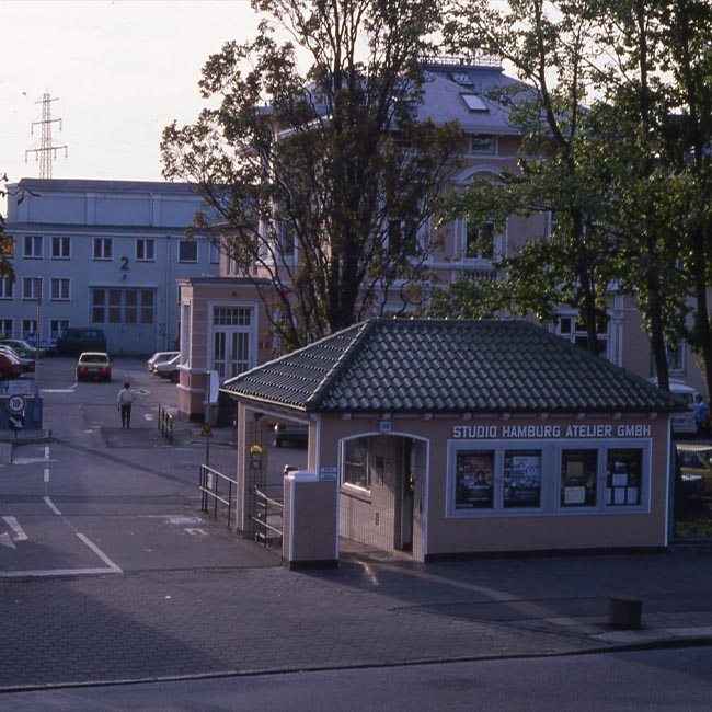 Einfahrt in die Tonndorfer Hauptstraße in den 80ern